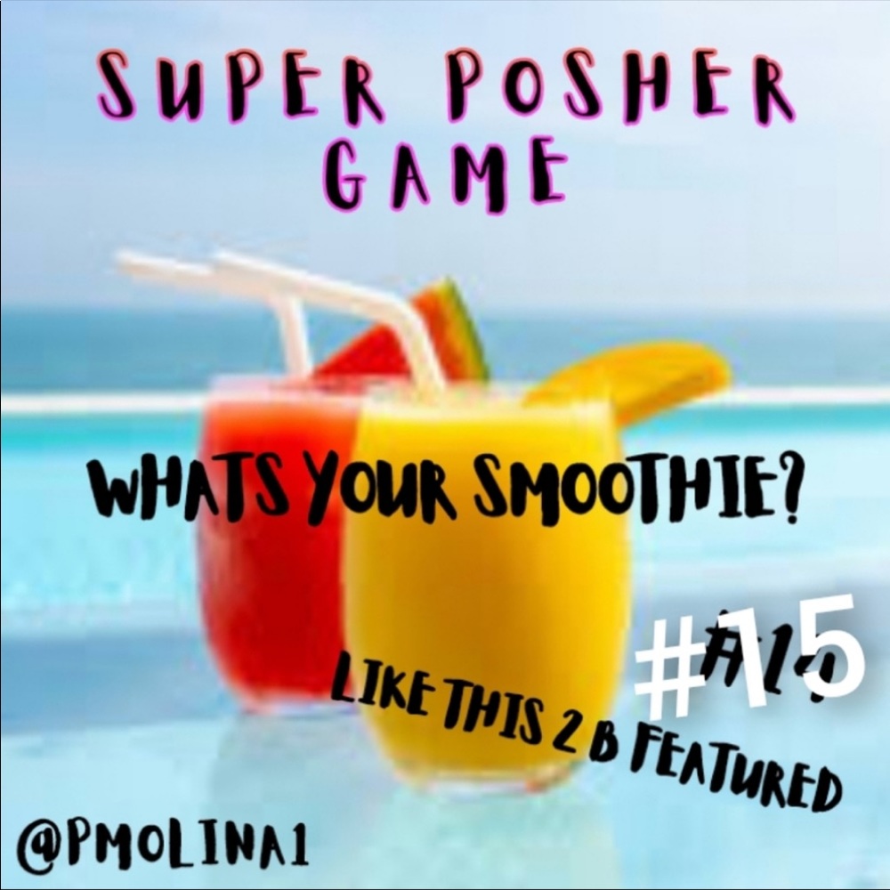 I’m Today’s Bonus Smoothie At The Smoothie Bar!!